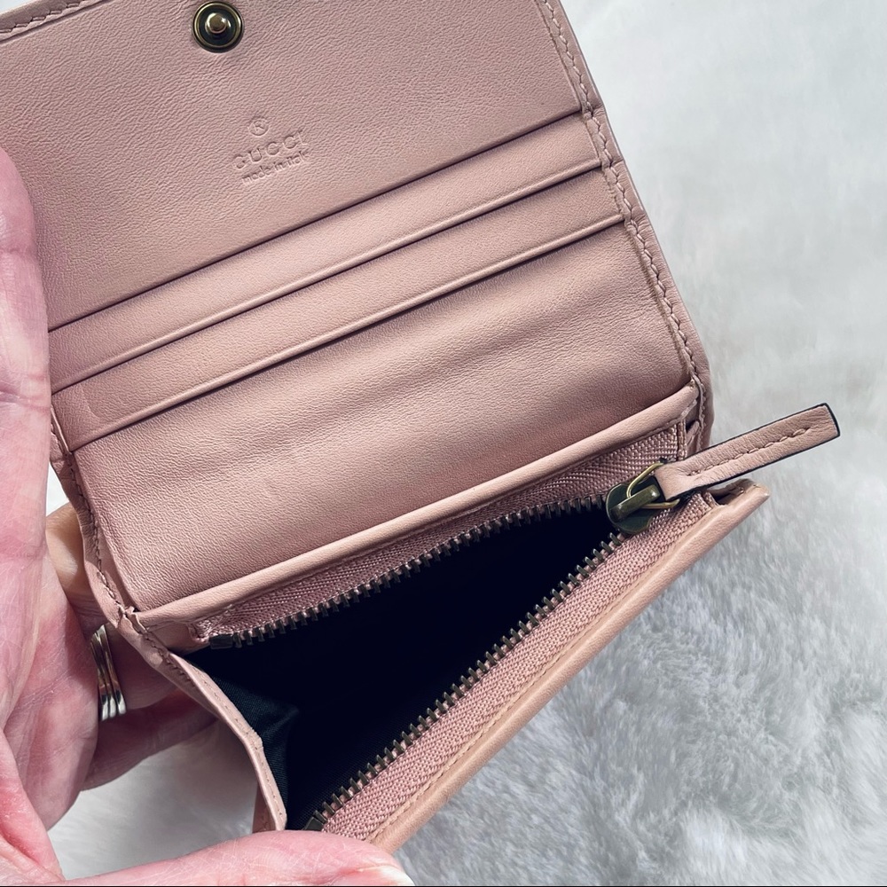 ❌🌟HPx5🌟Gucci GG Marmont Chevron Wallet - Picture 4 of 13